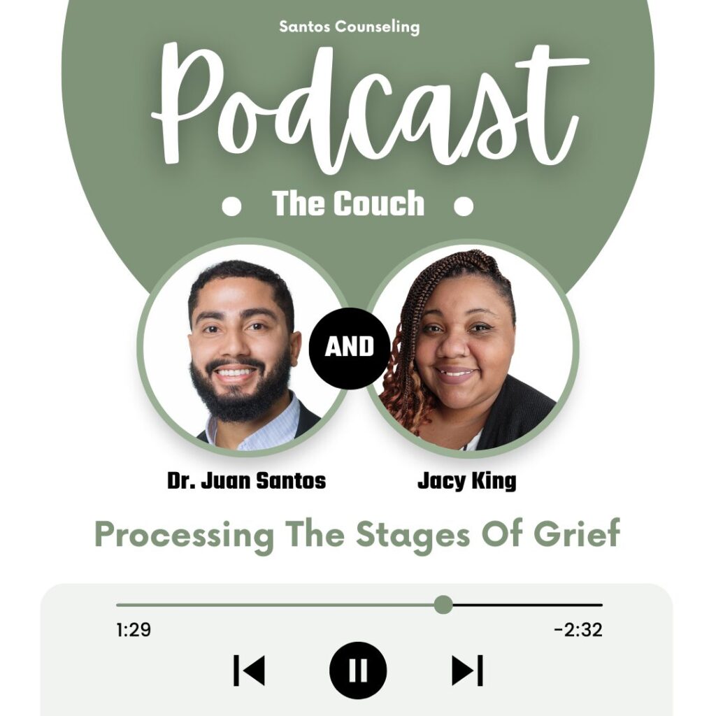 Mental health podcast aimed to help with processing the stages of grief and loss