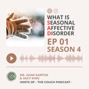 Mental health podcast about seasonal affective disorder and how counseling can help.