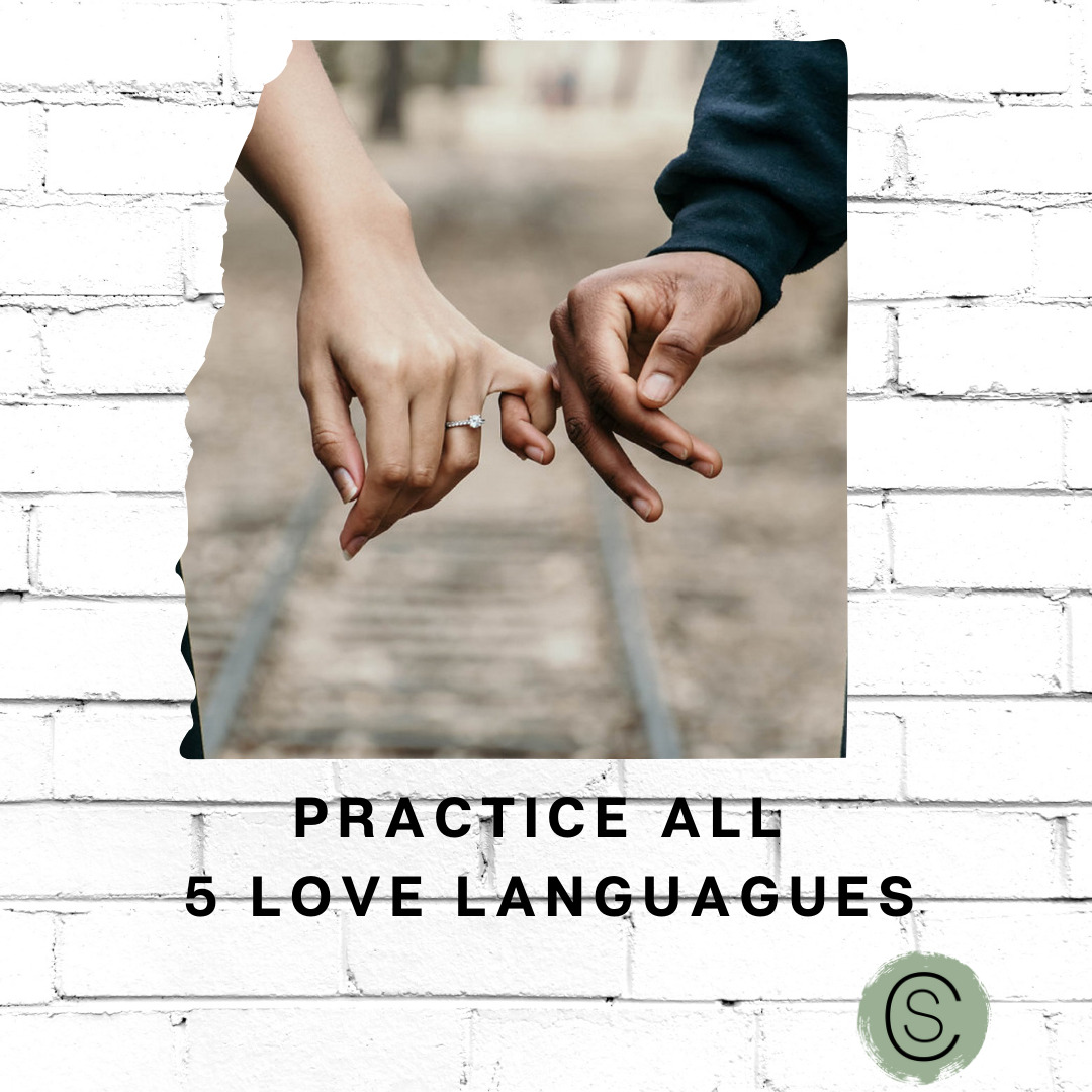Ways to practice the 5 love languages and how can help with improving a marriage.