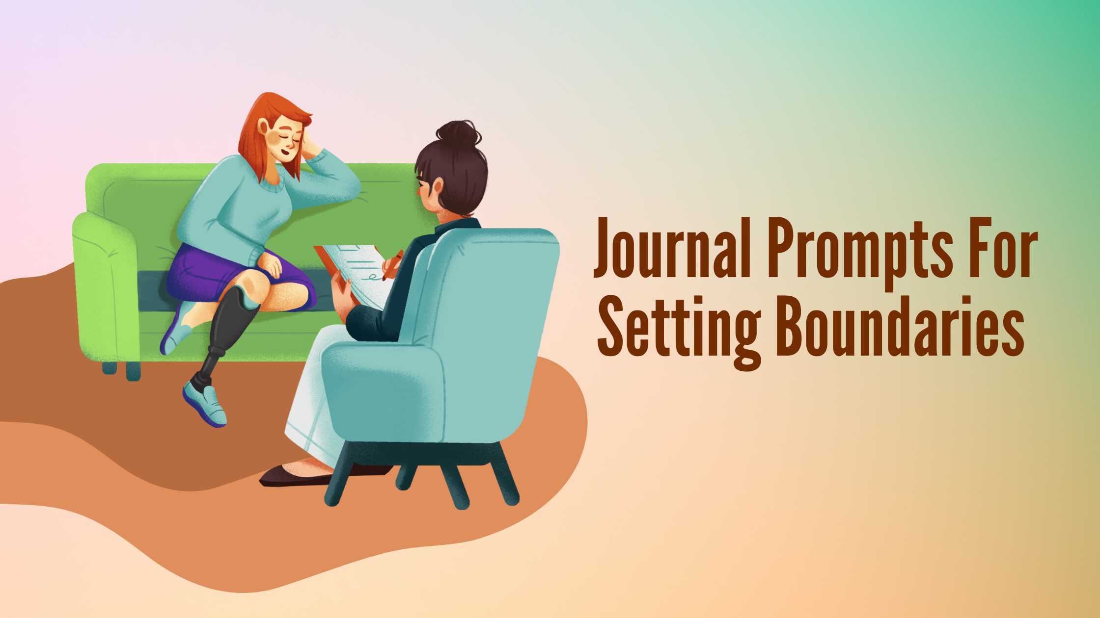 25 Therapy Prompts About Boundaries