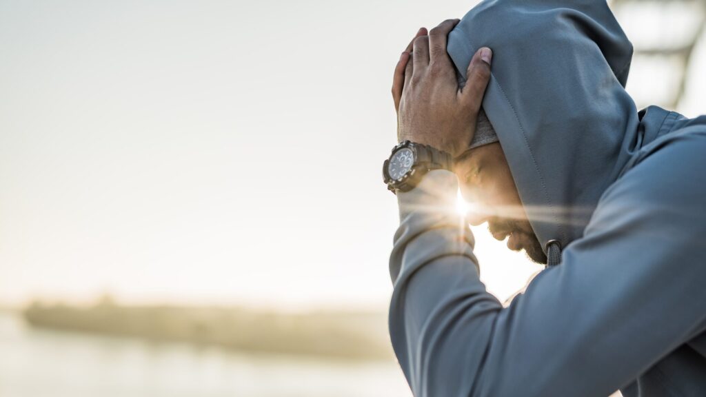 This image is about a men and focused on how mental health counseling can help me improve their mood, life, and relationships.